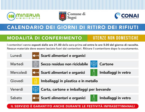 calendario utenze non domestiche