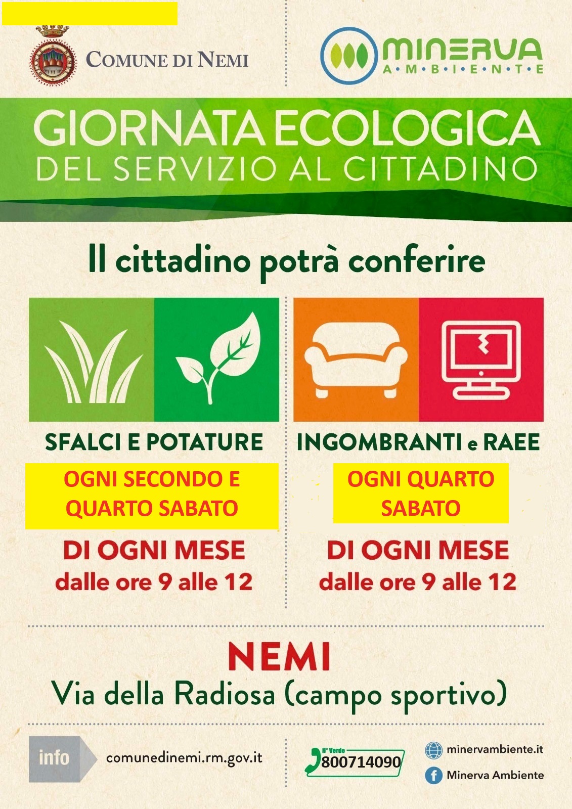 nemi giornate ecologiche